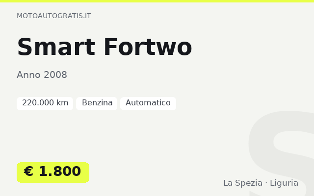 Smart Fortwo