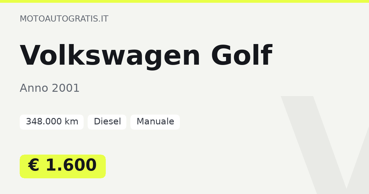 Volkswagen Golf