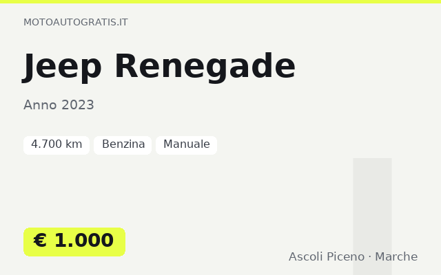 Jeep Renegade