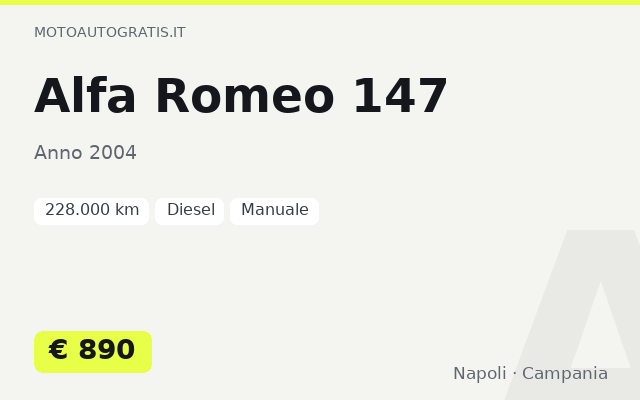 Alfa Romeo 147