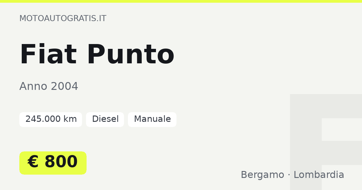 Fiat Punto