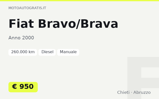 Fiat Bravo/Brava