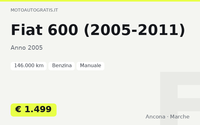 Fiat 600 (2005-2011)