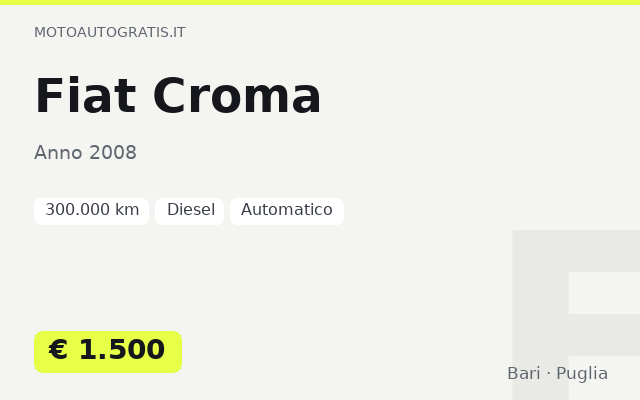 Fiat Croma