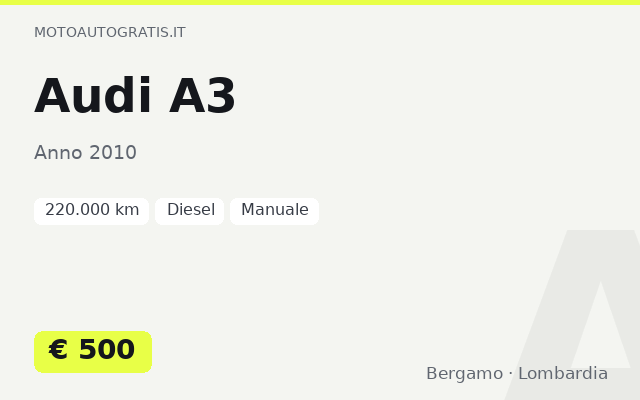Audi A3