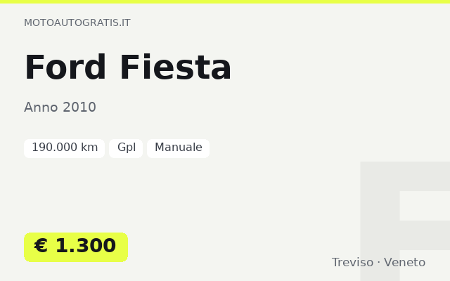 Ford Fiesta
