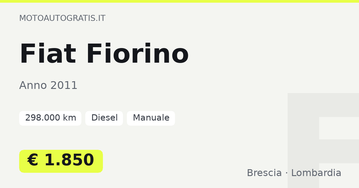 Fiat Fiorino