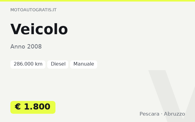 Veicolo