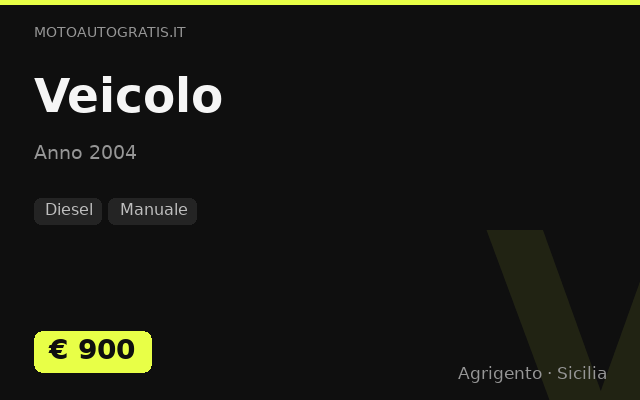 Veicolo
