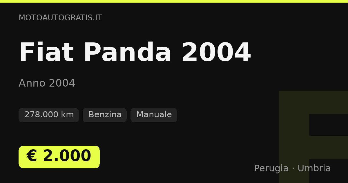 Fiat Panda (2004)