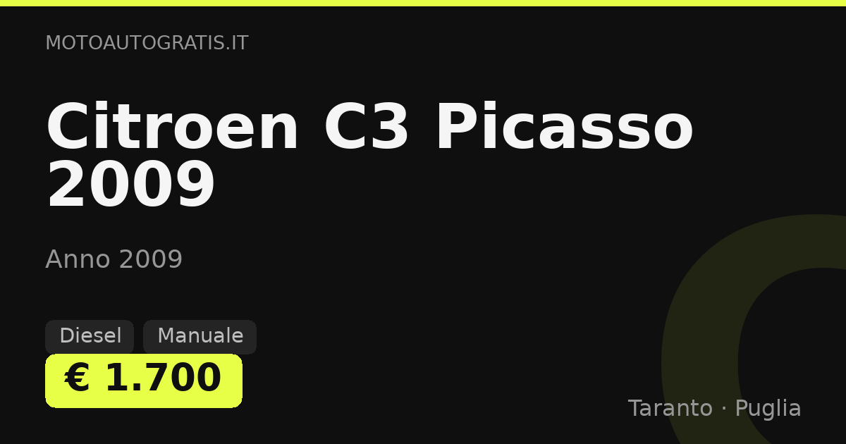 Citroen C3 Picasso (2009)