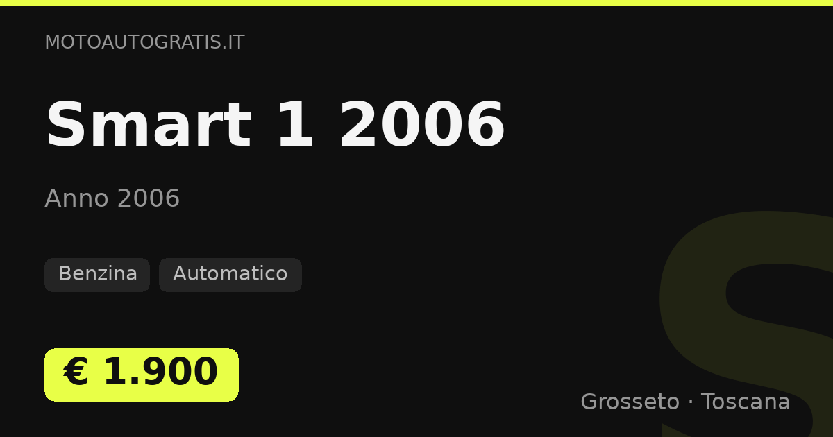 Smart 1 2006