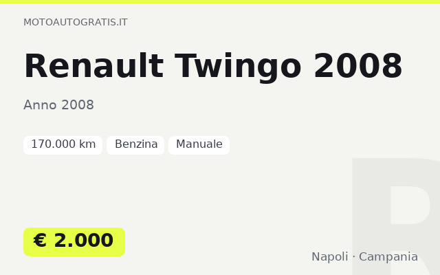 Renault Twingo 2008