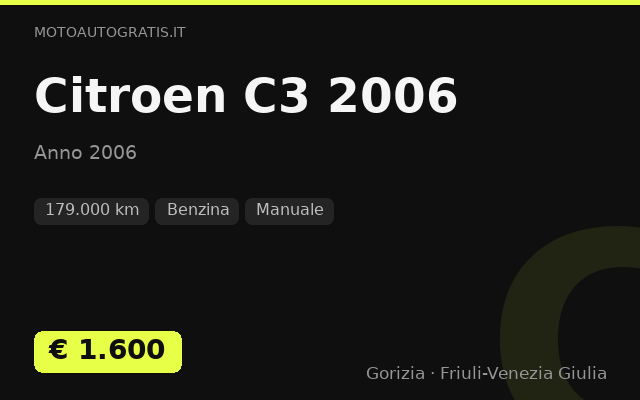Citroen C3 2006