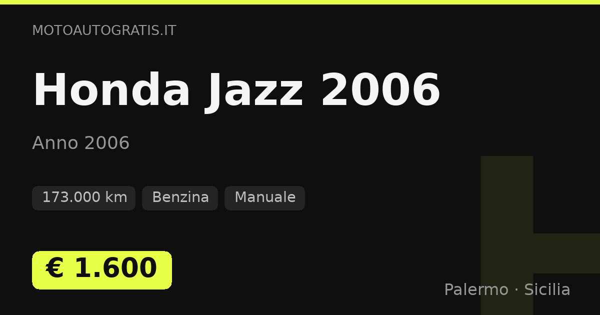 Honda Jazz 2006