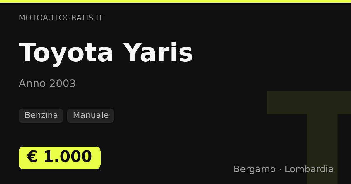 Toyota Yaris