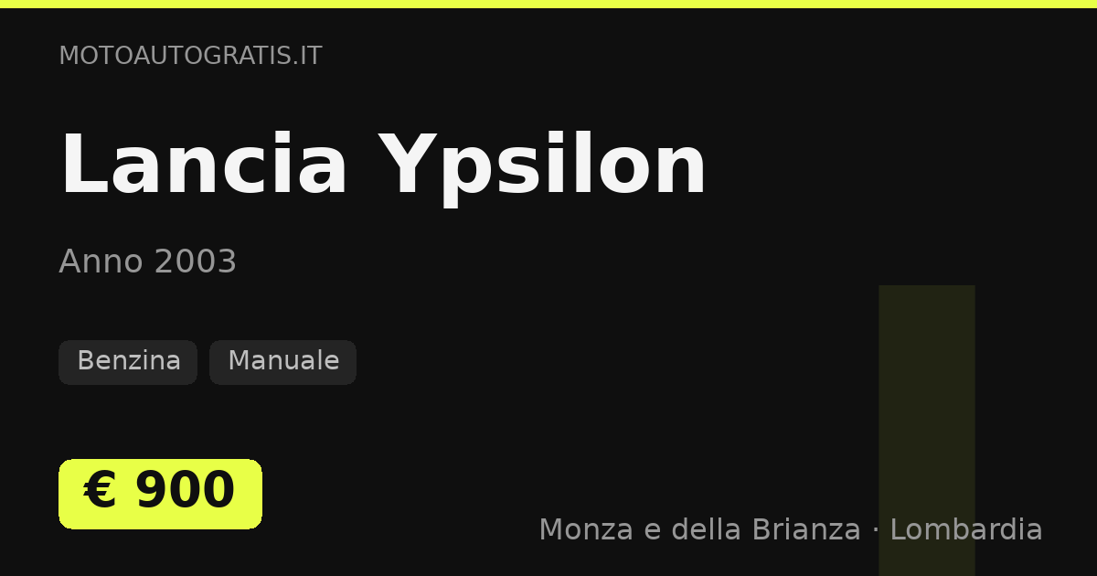 Lancia Ypsilon