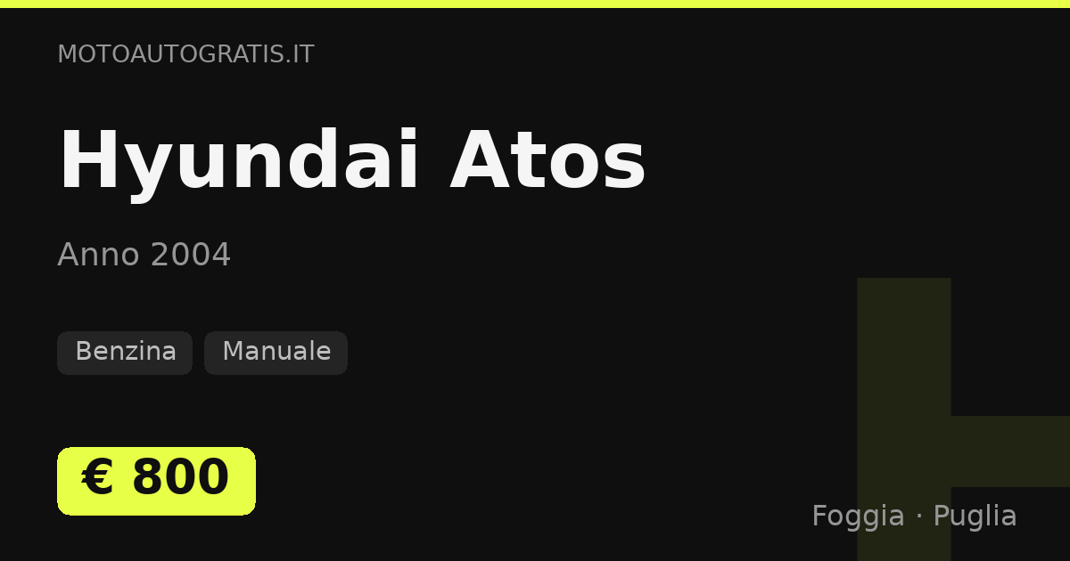 Hyundai Atos