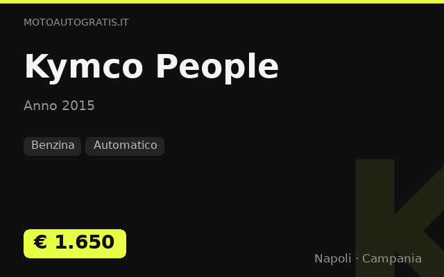Kymco People