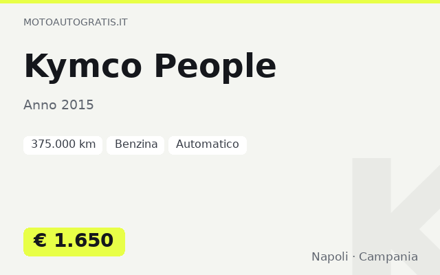 Kymco People
