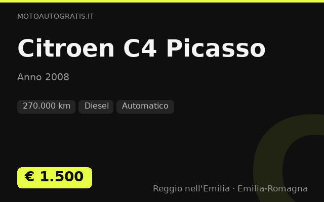Citroen C4 Picasso