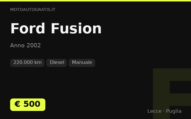 Ford Fusion