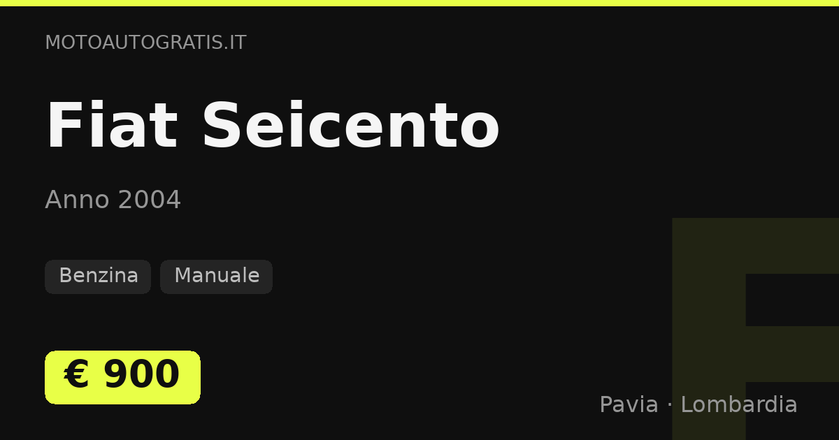 Fiat Seicento