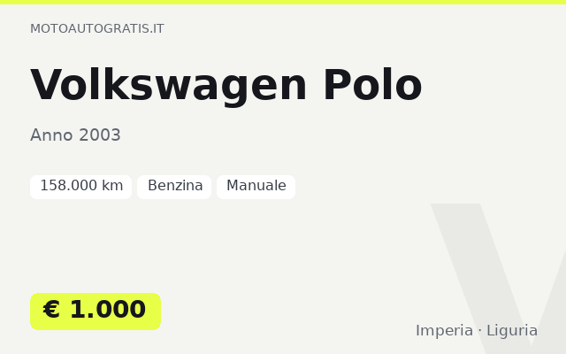 Volkswagen Polo