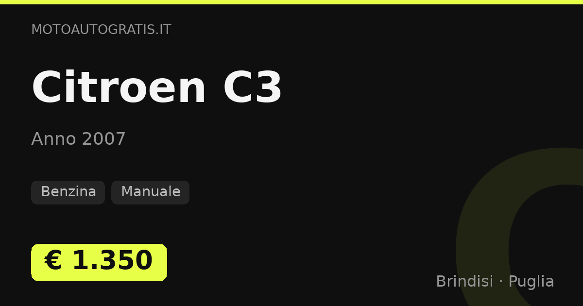 Citroen C3