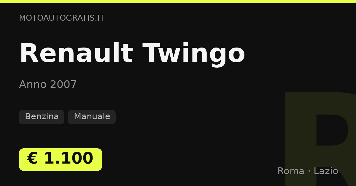 Renault Twingo