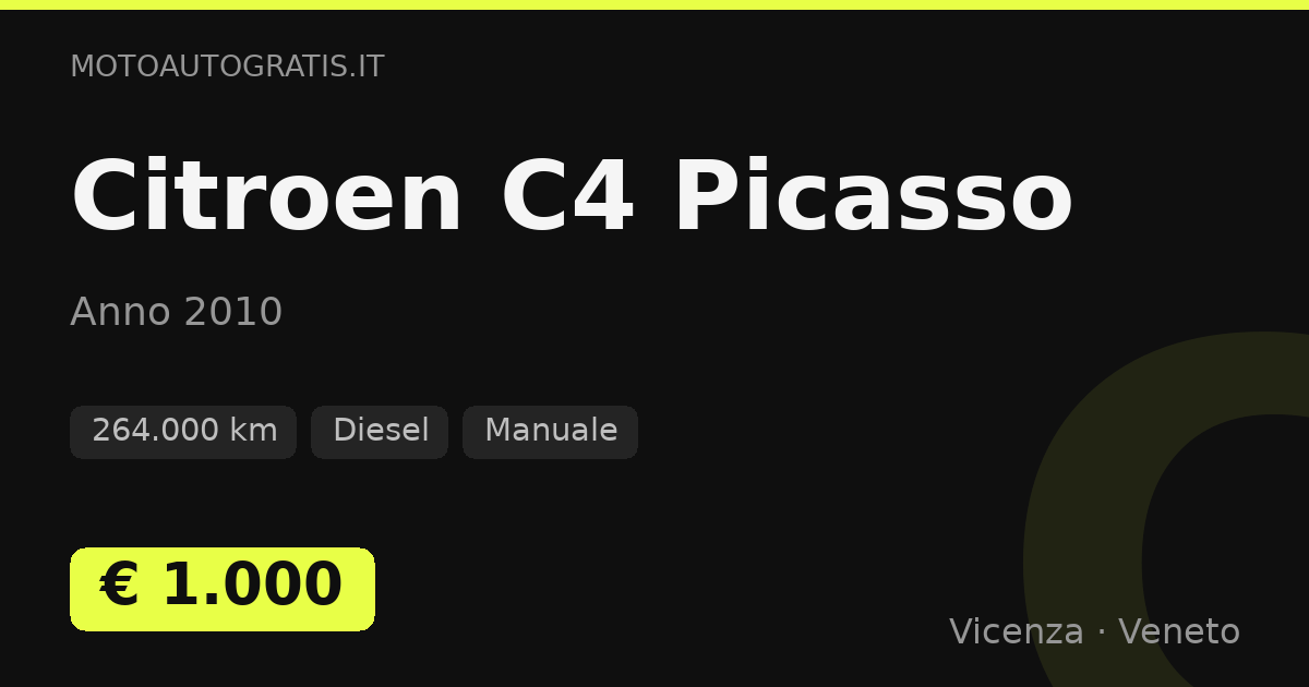 Citroen C4 Picasso