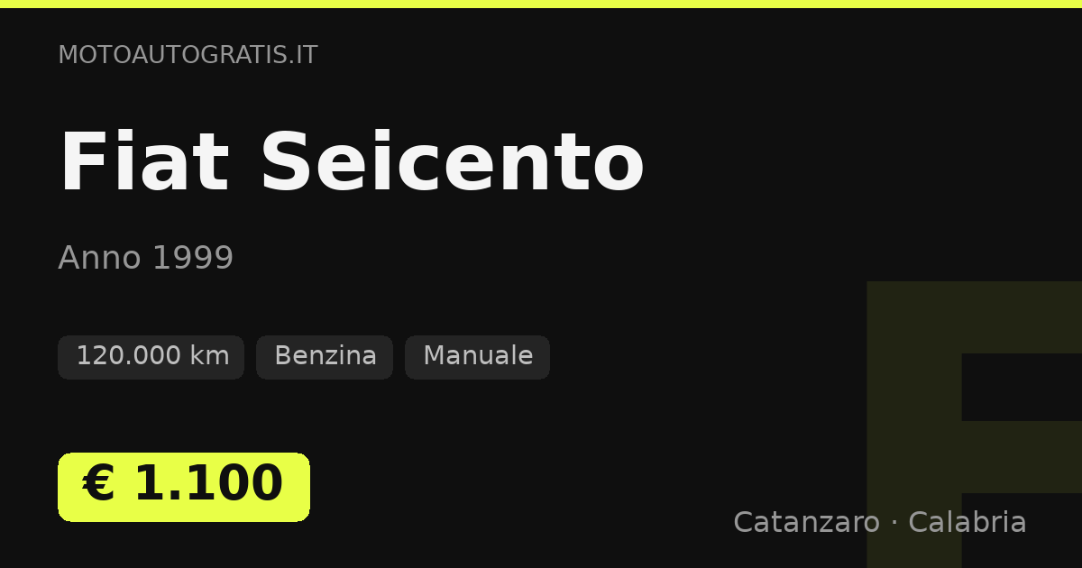 Fiat Seicento