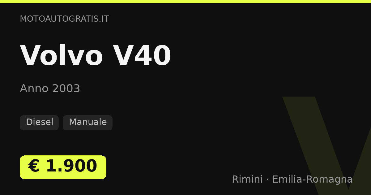 Volvo V40