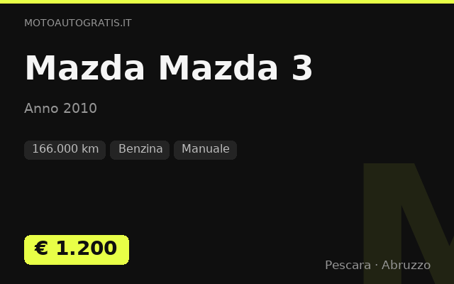 Mazda Mazda 3