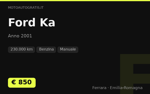 Ford Ka