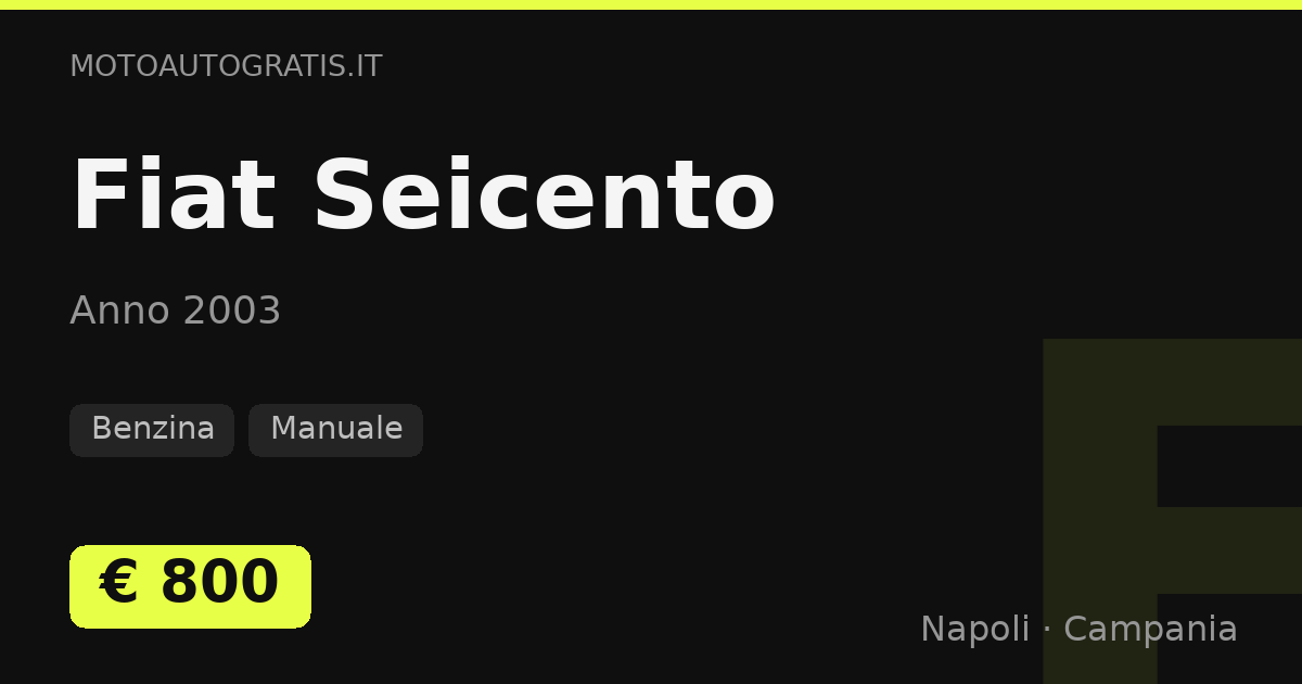Fiat Seicento