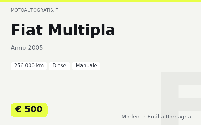 Fiat Multipla