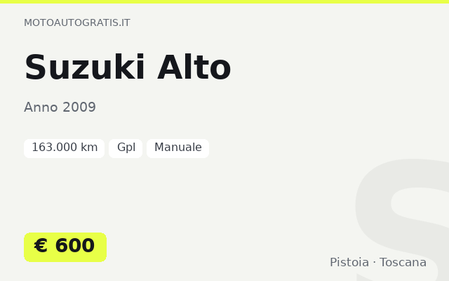 Suzuki Alto