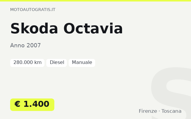 Skoda Octavia