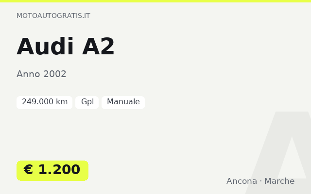 Audi A2