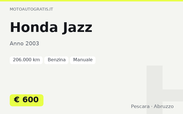 Honda Jazz
