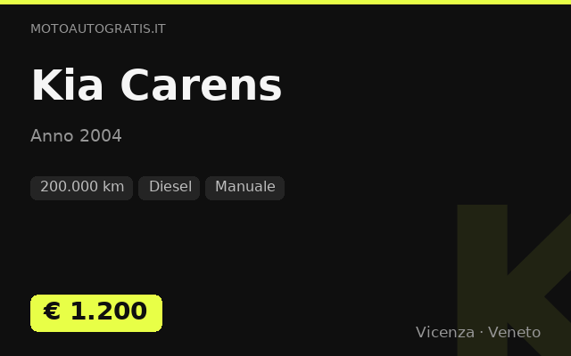 Kia Carens
