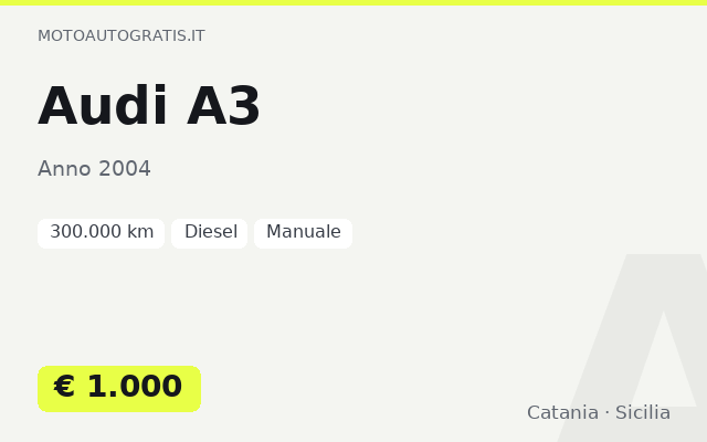 Audi A3