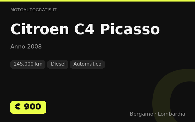 Citroen C4 Picasso