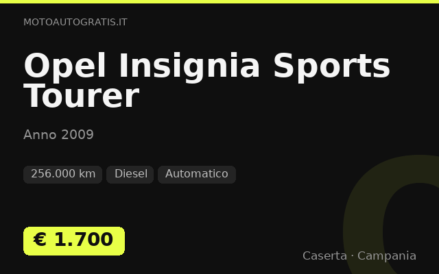Opel Insignia Sports Tourer