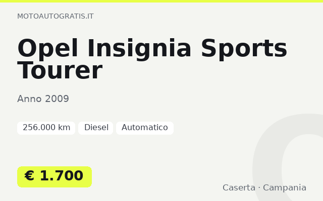 Opel Insignia Sports Tourer