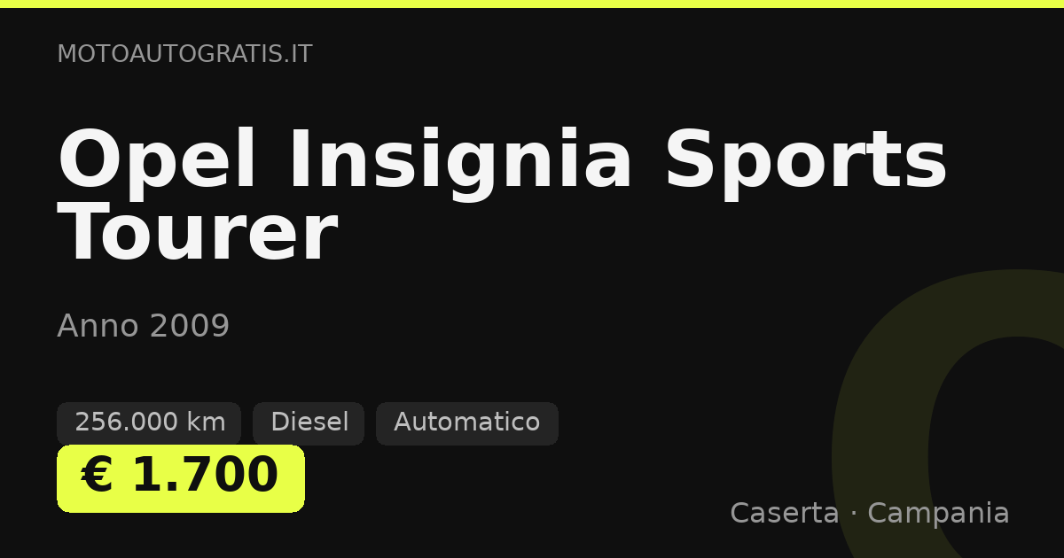 Opel Insignia Sports Tourer