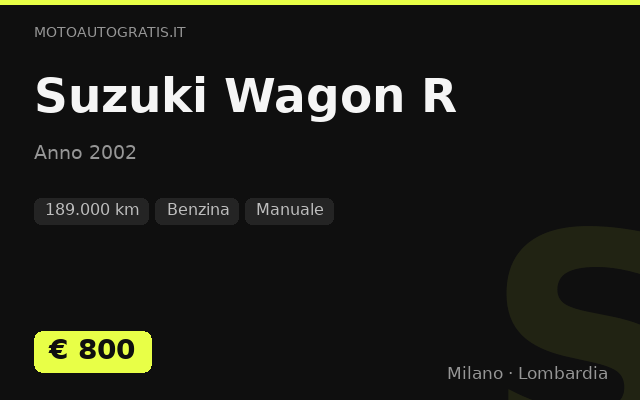 Suzuki Wagon R