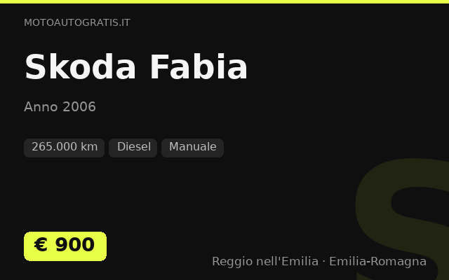 Skoda Fabia