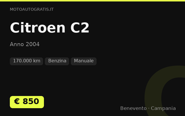 Citroen C2